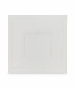 Picture of Faux Leather Square Shanah Tovah Simanim Booklet Hadar Style Hebrew Edut Mizrach White 5" [Softcover]